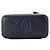 CHANEL - Borsa a tracolla Vanity Top Handle in pelle liscia blu navy - vista 4