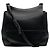 Borsa a tracolla Sideby in pelle martellata nera The Row