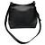 Borsa a tracolla Sideby in pelle martellata nera The Row - vista 3