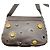 Borsa a tracolla Marni in pelle marrone con occhielli - vista 3