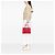 Borsa Prada Galleria Double Zip Medium in Saffiano rossa - vista 6