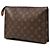 Borsa a pochette Louis Vuitton Monogram Toiletry Pouch 26 marrone - vista 2