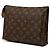 Borsetta Louis Vuitton Monogram Toiletry Pouch 26 marrone - vista 2