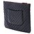 Clutch Chanel Medium CC Chevron Caviar O Case Nera - vista 2