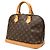 Borsa Louis Vuitton Monogram Alma PM Marrone - vista 2