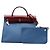 Borsa Hermès Toile Herbag Zip 31 Blu - vista 7
