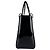 Borsa Lady Dior Medium in pelle vernice Cannage Nera - vista 14