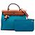 Borsa Hermès Toile Herbag Zip 31 Blu - vista 7
