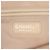 Borsa a tracolla Chanel CC in raso beige trapuntata con paillettes - vista 5