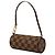 Borsa a mano Louis Vuitton Damier Ebene Papillon Pochette Marrone - vista 2
