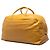 Borsa da viaggio LOEWE in pelle gialla con logo - vista 2