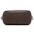 Borsa Tote Louis Vuitton Monogram Neverfull MM Marrone - vista 3