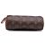 Astuccio Louis Vuitton Monogram Trousse Ronde Marrone 20