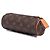 Astuccio Louis Vuitton Monogram Trousse Ronde Marrone 20 - vista 2
