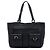 Gucci GG Denim Abbey D-Ring Pocket Tote Grau