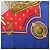 Hermès Carré 90 "SELLES A HOUSSE" Foulard in seta Blu x Rosso - vista 9