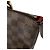 Borsa a mano Louis Vuitton Damier Ebene Saleya PM Marrone - vista 9
