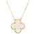 Collana Van Cleef & Arpels Vintage Alhambra in oro giallo 18K - vista 2
