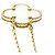 Collana Van Cleef & Arpels Vintage Alhambra in oro giallo 18K - vista 6