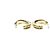 Orecchini Cartier Trinity a mezzo cerchio in oro 18K - vista 5