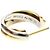 Orecchini Cartier Trinity a mezzo cerchio in oro 18K - vista 9