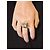 Clio Blue Anello a Maglie Intrecciate - vista 6