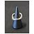 Clio Blue Anello a Maglie Intrecciate - vista 8