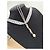 Collana Miu Miu in argento con perla - vista 3