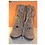 Tod's Botines de Piel Beige con Tacón - vista 3