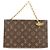 Louis Vuitton Legacy Chain Clutch Monogram Canvas
