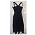 Cacharel Seiden-Abendkleid mit tiefem Ausschnitt TS - Ansicht 3