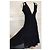 Cacharel Seiden-Abendkleid mit tiefem Ausschnitt TS - Ansicht 4