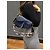 Borsa Saddle Christian Dior in pelle blu navy con tracolla ricamata - vista 7