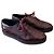 Scarpe brogue in vernice bordeaux TOD'S