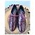 Scarpe brogue in vernice bordeaux TOD'S - vista 3