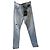 Autre Marque Saint Laurent gerade Jeans in hellem Denim