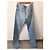 Autre Marque Saint Laurent gerade Jeans in hellem Denim - Ansicht 6