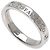 Autre Marque Tiffany & Co. Flachband-Diamantring aus Platin