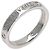 Autre Marque Tiffany & Co. Flachband-Diamantring aus Platin - Ansicht 2