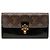 Louis Vuitton Monogram Portefeuille Cherrywood Bi-fold Long Wallet