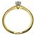 Autre Marque Tiffany & Co. Solitär-Diamantring in Gelbgold - Ansicht 4