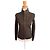 Max Mara gesteppte Lederjacke mit Lammfell in Braun