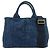 Prada Canapa Convertible Denim Medium