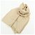 Sciarpa Scialle Louis Vuitton Monogram in lana e cashmere Champagne Gold - vista 23