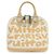 Louis Vuitton Monogram Graffiti Alma MM Borsa a mano in pelle Beige M92180