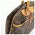 Borsa a mano Louis Vuitton Monogram Deauville Canvas Brown M47270 - vista 14