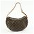 Borsa a spalla e borsa a mano Louis Vuitton Monogram Croissant MM Marrone M51512 - vista 2