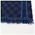 Louis Vuitton Damier Echarpe Messenger Wool 100% Scarf Navy M70338 - vista 11