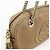 GUCCI SOHO Borsa a tracolla in pelle con catena Interlocking G Biege 308983 - vista 13