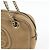 GUCCI SOHO Borsa a tracolla in pelle con catena Interlocking G Biege 308983 - vista 14